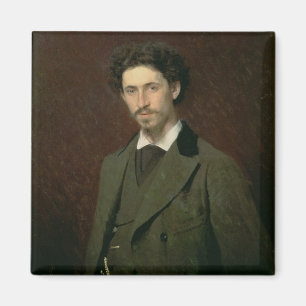 Íman Retrato de Ilya Efimovich Repin, 1876