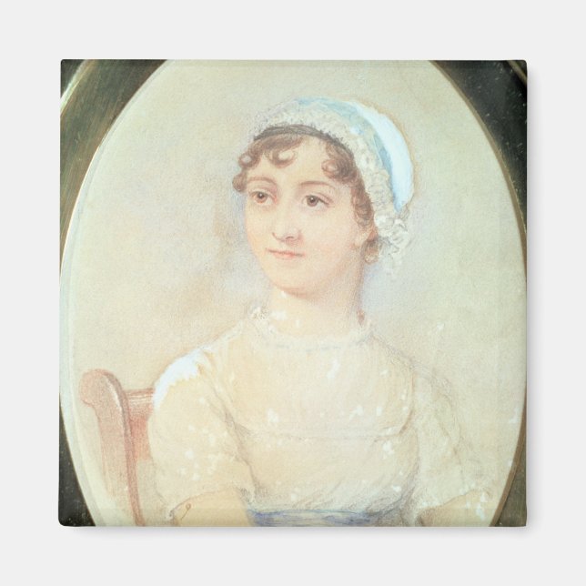 Íman Retrato de Jane Austen (Frente)