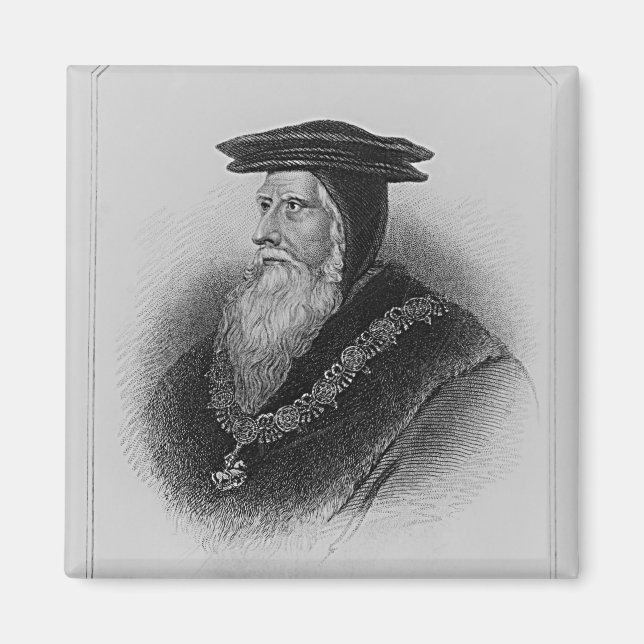 Íman Retrato de John Russell 1rua Earl de Bedford (Frente)