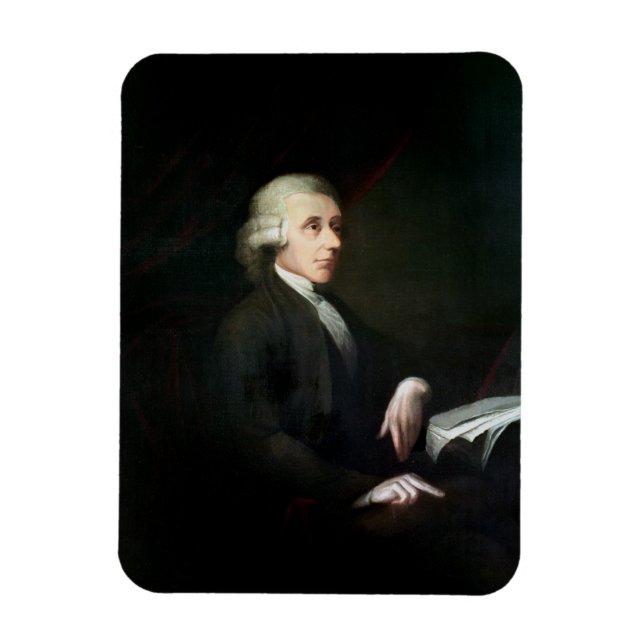 Íman Retrato de Joseph Priestley (1733-1804) (petróleo  (Vertical)