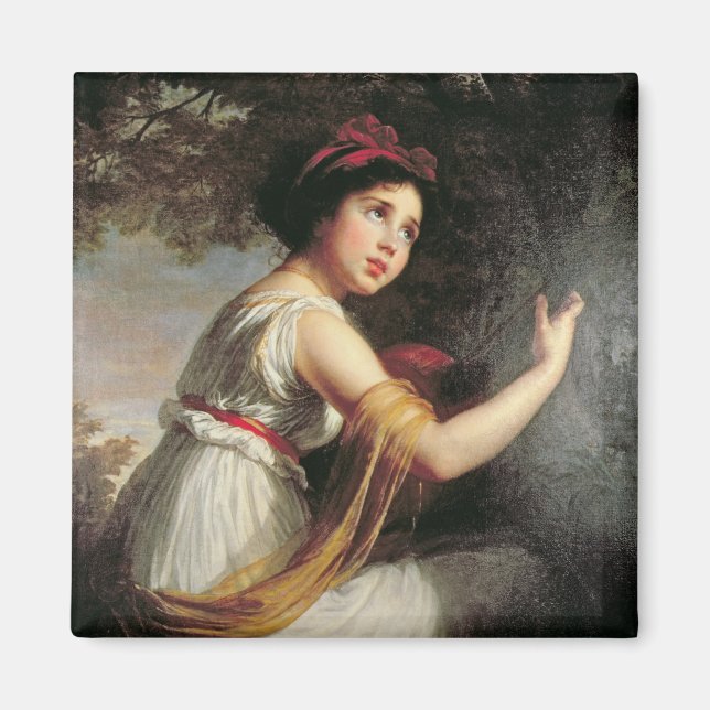 Íman Retrato de Julie Le Brun, c.1797 (Frente)