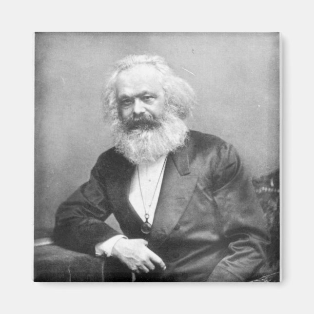 Íman Retrato de Karl Marx (Frente)