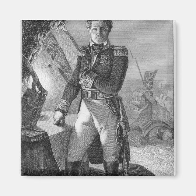 Íman Retrato de Laurent de Gouvion Santo-Cyr (Frente)