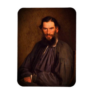Íman Retrato de Leo Tolstoy (por Ivan Kramskoi, 1873)