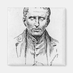 Íman Retrato de Louis Braille