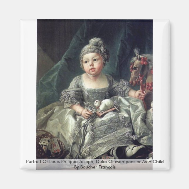 Íman Retrato De Louis Philippe Joseph (Frente)