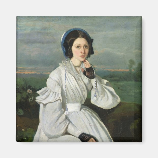 Íman Retrato de Louise Claire Sennegon (Frente)