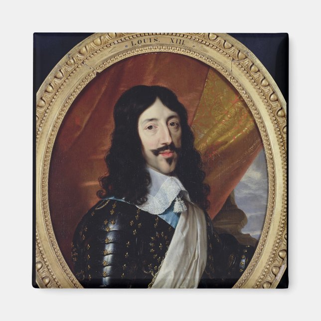 Íman Retrato de Luís XIII após 1610 (Frente)