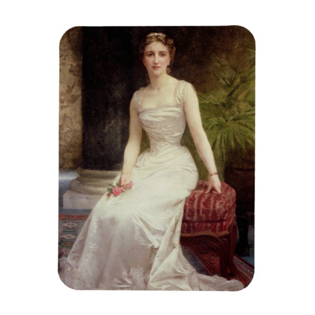 Íman Retrato de Madame Olry-Roederer, 1900 (óleo em lat (Vertical)