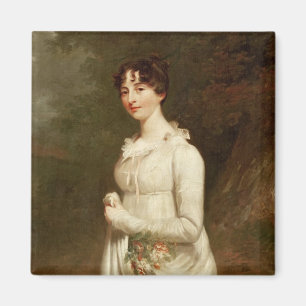 Íman Retrato de Marcia. B. Fox