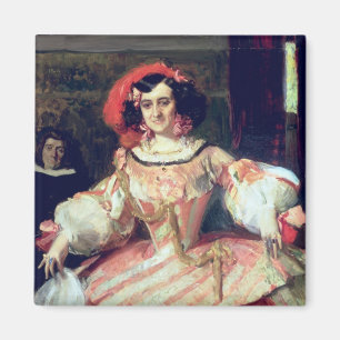 Íman Retrato de Maria Guerrero