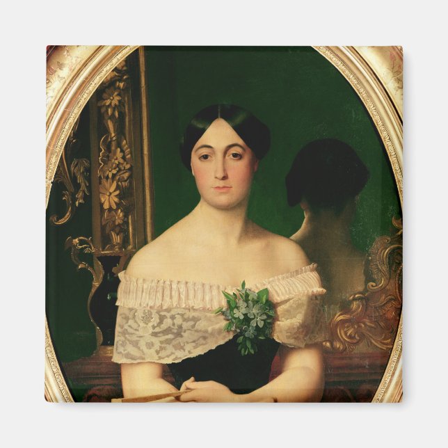 Íman Retrato de Marianne Elisa Birch (Frente)