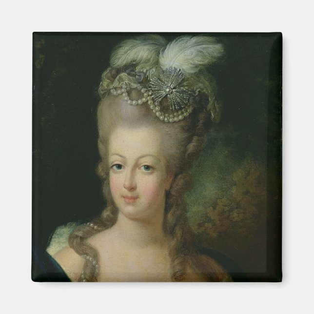 Íman Retrato de Marie-Antoinette (Frente)