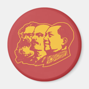 Íman Retrato de Marx Lenin Mao