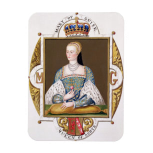 Íman Retrato de Mary de 1515-60) rainhas da guisa (de