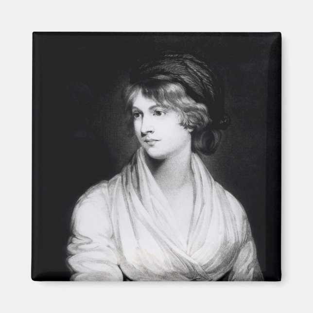 Íman Retrato de Mary Wollstonecraft Godwin (Frente)
