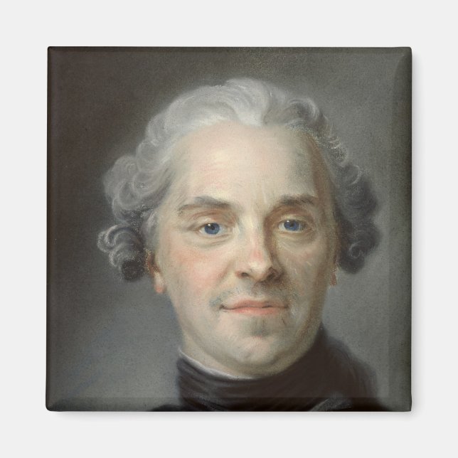 Íman Retrato de Maurice, Comte de Saxe 1747 (Frente)