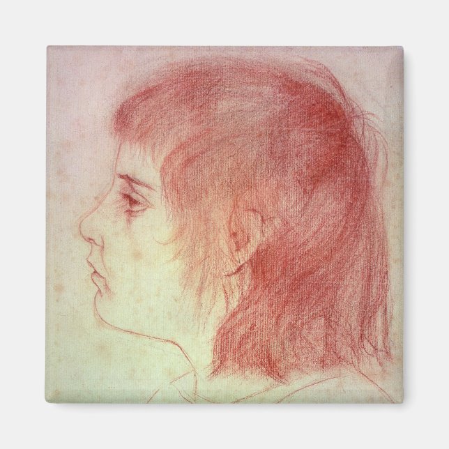 Íman Retrato de Maurice Utrillo como Criança (Frente)