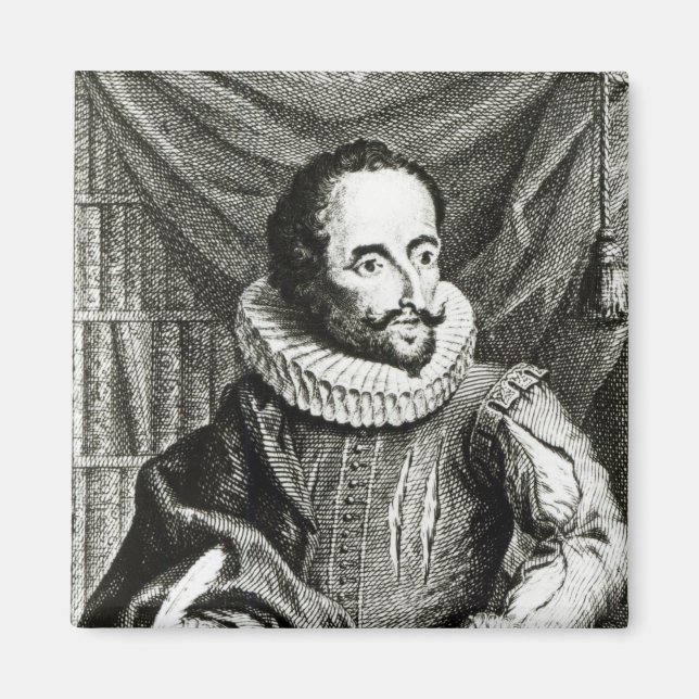 Íman Retrato de Miguel de Cervantes Saavedra (Frente)