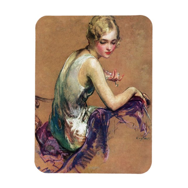 Íman Retrato de Pastel (Vertical)