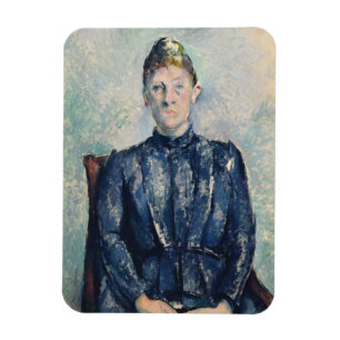 Íman Retrato de Paul Cezanne da senhora Cezanne,