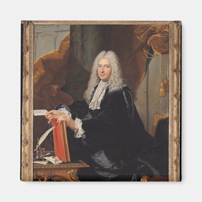 Íman Retrato de Philibert Orry (Frente)