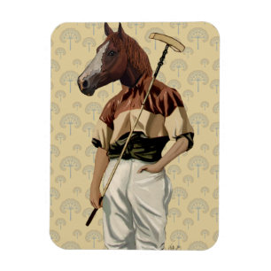 Íman Retrato de Polo Horse