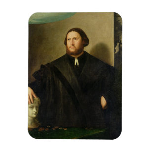 Íman Retrato de Raphaele Grassi (óleo em canvas)