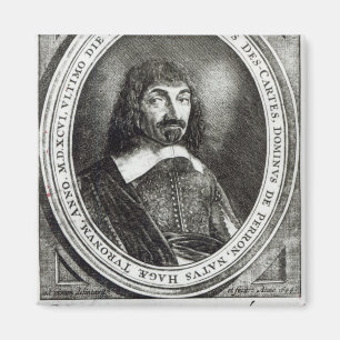 Íman Retrato de Rene Descartes, 1644