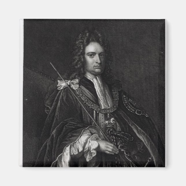 Íman Retrato de Robert Harley (Frente)