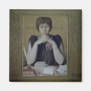 Íman Retrato de Severine (Caroline Remy) (1855-1929) (