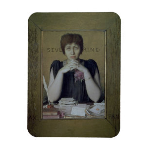 Íman Retrato de Severine (Caroline Remy) (1855-1929) (