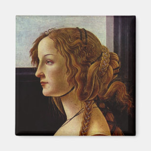 Íman Retrato de Simonetta Vespucci por Botticelli