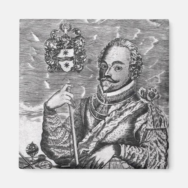 Íman Retrato de Sir Francis Drake (Frente)