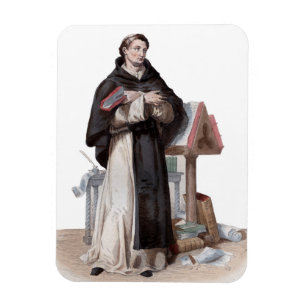 Íman Retrato de St Bernard de Clairvaux