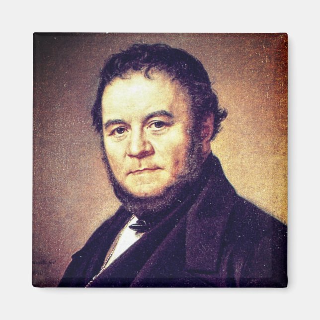 Íman Retrato de Stendhal (Frente)
