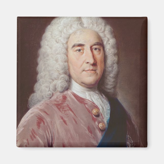 Íman Retrato de Thomas Pelham Holles (Frente)