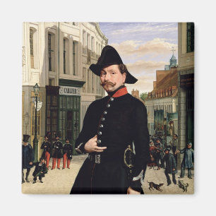 Íman Retrato de um agente da polícia em Douai em 1848