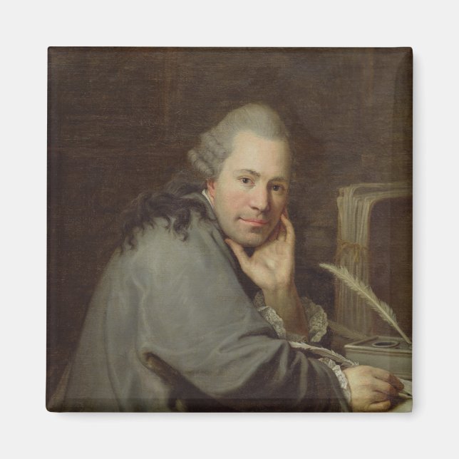 Íman Retrato de um Escritor, 1772 (Frente)