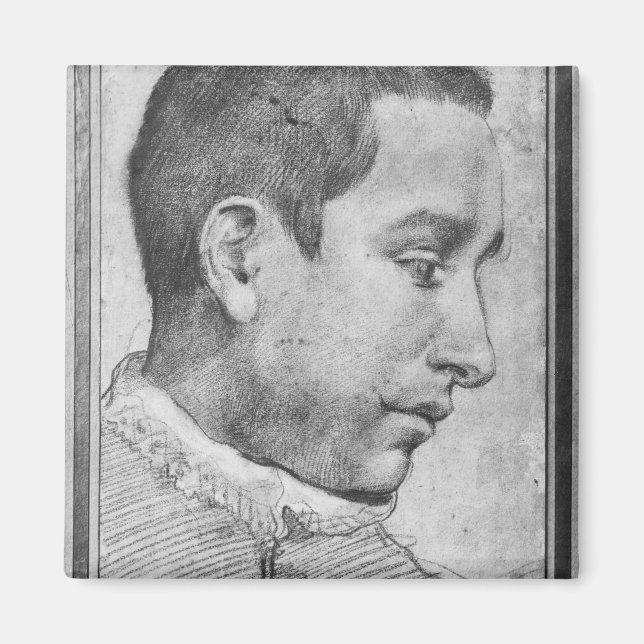 Íman Retrato de um jovem (Frente)