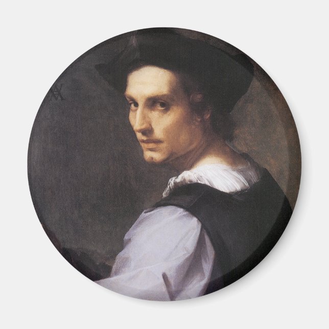 Íman Retrato de um Jovem (Frente)