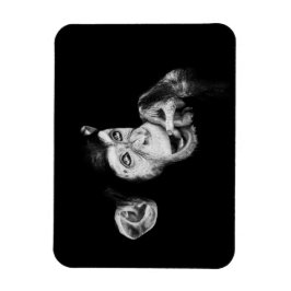 Íman Retrato de um pensador, Chimpanzé