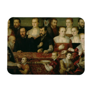 Íman Retrato de uma família grande