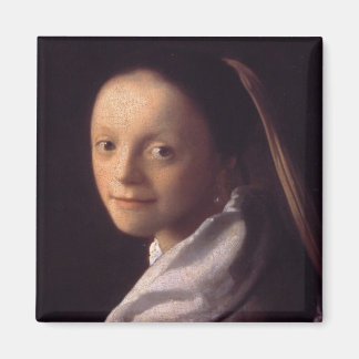 Íman Retrato de uma Jovem Mulher