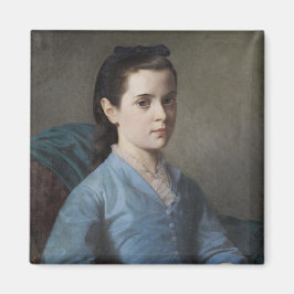 Íman Retrato de uma Menina Elegante (por Leloir)
