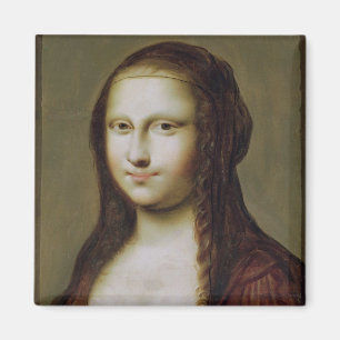 Íman Retrato de uma mulher inspirada pela Mona Lisa
