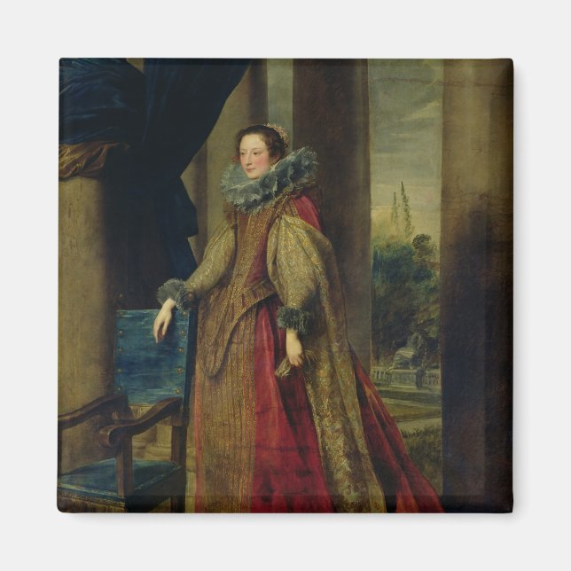 Íman Retrato de uma Senhora (Frente)