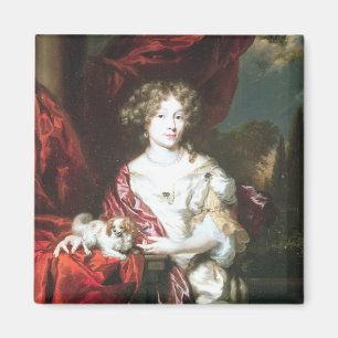 Íman Retrato de uma senhora, 1677