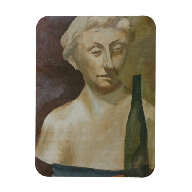 Íman Retrato de uma senhora da antiguidade 1990 (Vertical)