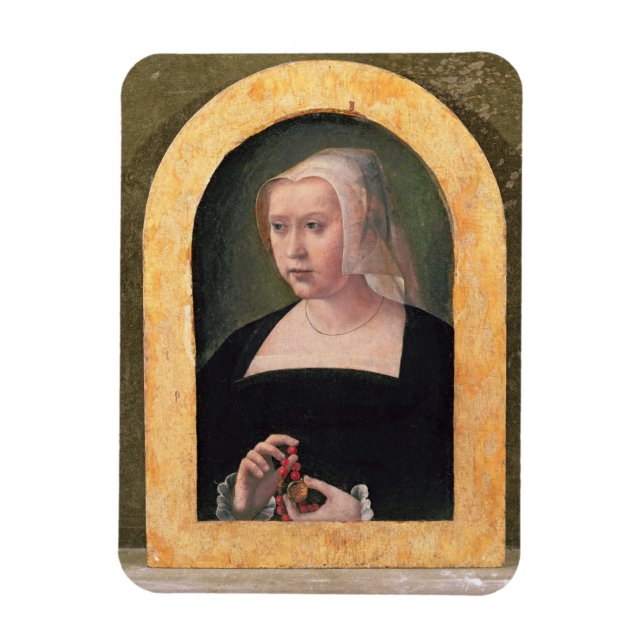 Íman Retrato de uma senhora (painel) (Vertical)